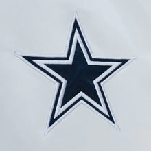 Dallas Cowboys City Collection White Varsity Jacket