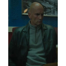 Damian Richardson The Day of the Jackal Black Leather Jacket