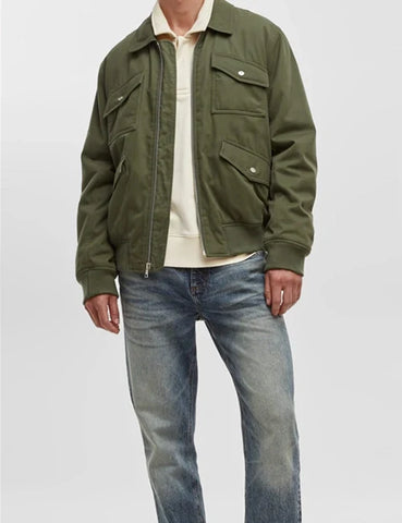 Danny Morgan General Hospital Multi Pocket Bomber Jacket