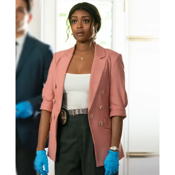 Javicia Leslie High Potential S02 Pink Blazer