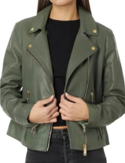 Daphne High Potential Leather Jacket