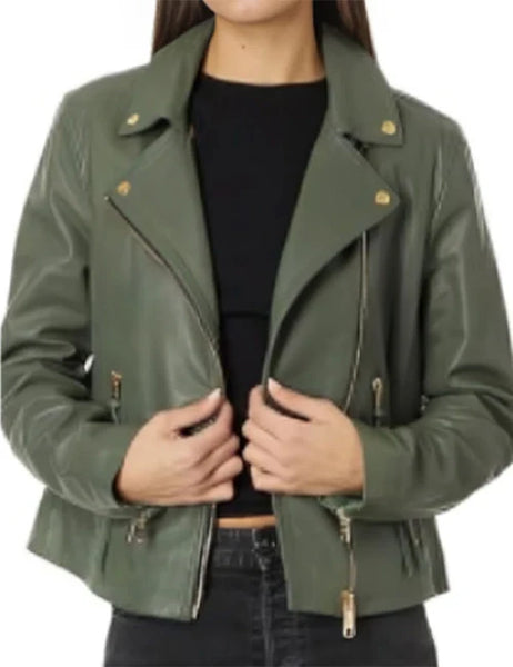 Daphne High Potential Leather Jacket