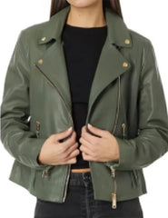 Daphne High Potential Leather Jacket