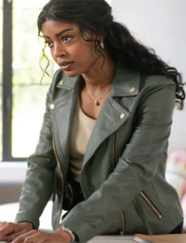 Daphne High Potential Leather Jacket
