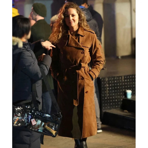 Daredevil Born Again Heather Glenn Brown Trench Coat