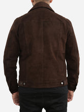 Alexander Dark Brown Suede Leather Jacket