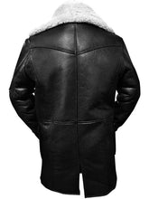 Dark Knight Rises Tom Hardy Shearling Leather Jacket