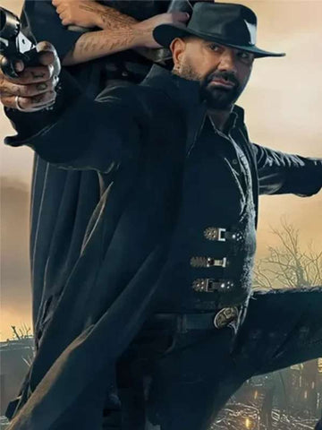 Dave Bautista In the Lost Lands 2025 Cotton Trench Coat