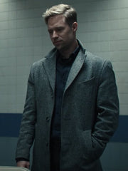 David O’Donnell Reacher S02 Grey Wool Coat