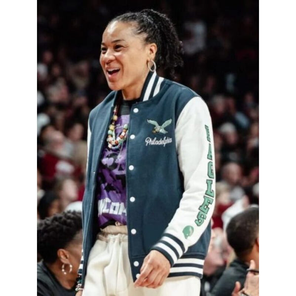 Dawn Staley Eagles Philadelphia Varsity Jacket