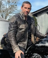 Day of Reckoning 2025 Scott Adkins Leather Jacket