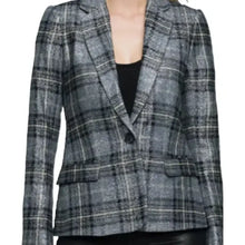 Days Of Our Lives Ava Vitali Grey Plaid Blazer