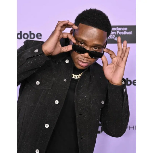 DeMario Symba Driver Freaky Tales Black Jacket