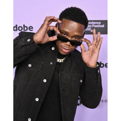 DeMario Symba Driver Freaky Tales Black Jacket