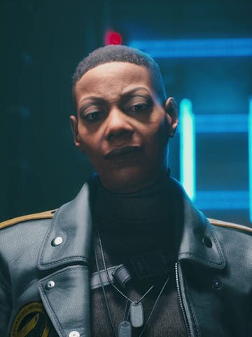 Suicide Squad Kill The Justice League Debra Wilson Leather Jacket