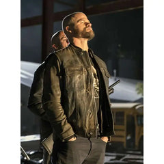 Den of Thieves Evan Jones Leather Jacket