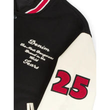 Denim Tears Peace Wreath Varsity Black Jacket