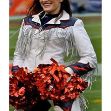 Cheerleaders Denver Broncos Fringe Jacket