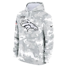 Denver Broncos Arctic Camo 2024 Fleece Hoodie