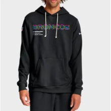 Denver Broncos Black 2025 Dri-FIT Hoodie