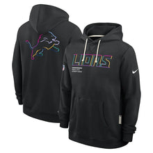 Detroit Lions Black 2025 Dri-FIT Hoodie