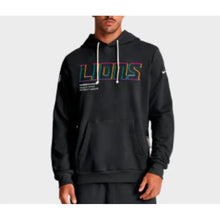 Detroit Lions Black 2025 Dri-FIT Hoodie