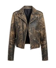 Diana Silvers NY Fashion Week 2026 Leather Jacket