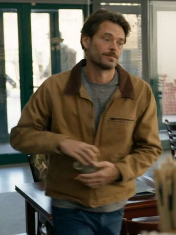 Christopher Backus Dirty Angels 2024 Brown Jacket