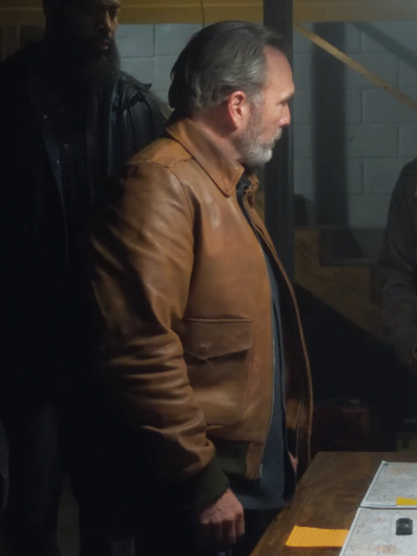 Disciples In The Moonlight 2024 Todd Terry Brown Leather Jacket