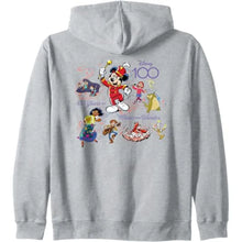 Disney 100 Years of Music and Wonder Full Color Tunes D100 Full Zip Hoodie