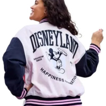 Disneyland Mickey Mouse Pink Varsity Jacket