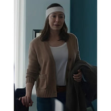 Molly Parker Doc 2025 Brown Cardigan