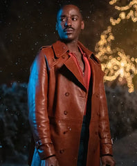 Doctor Who 15th The Doctor Brown Leather Coat