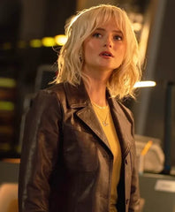 Doctor Who S02 Millie Gibson Brown Blazer