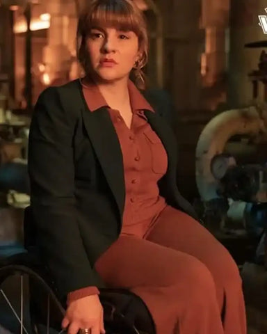 Doctor Who S14 Ruth Madeley Black Blazer