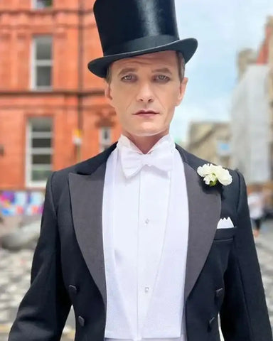 Doctor Who S14 Neil Patrick Harris Black Tailcoat