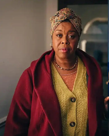 Doctor Who Season 15 Michelle Greenidge Wool Red Robe
