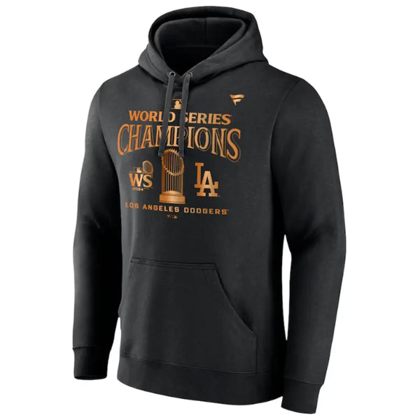 Dodgers Fanatics Black 2024 Pullover Hoodie