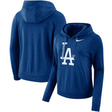 Dodgers Nike Royal Club Tri-Blend Pullover Hoodie