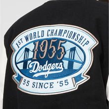 Dodgers Patch Black Varsity Jacket