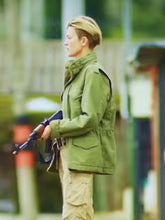 Dominique 2024 Oksana Orlan Green Jacket