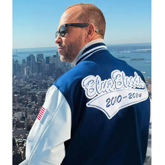 Donnie Wahlberg NYC Blue Bomber Jacket
