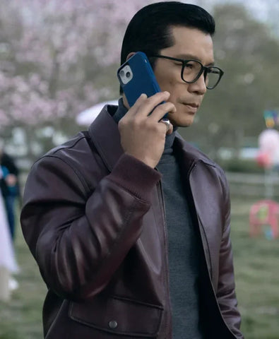 Dope Thief Dustin Nguyen Maroon Jacket