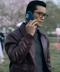 Dope Thief Dustin Nguyen Maroon Jacket