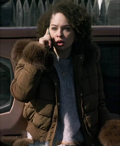 Dope Thief S01 Sherry Fur Quilted Jacket