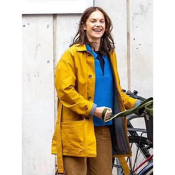 Down Cemetery Road Ruth Wilson Mustard Coat