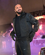 Drake Perform Wicked Black Jacket