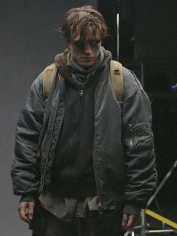 The Batman 2022 Bruce Wayne Drifter Jacket