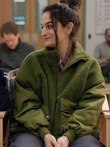 Dying for Sex Jenny Slate Green Bomber Jacket