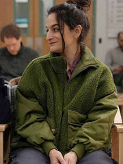 Dying for Sex Jenny Slate Green Bomber Jacket